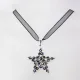 Star - Corvus-Black Organza - 1